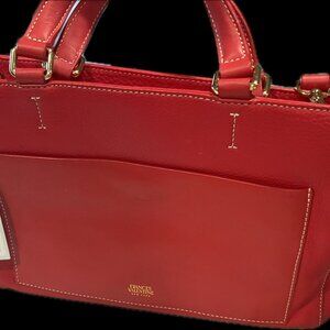 Frances Valentine Anna Red Leather Handbag